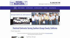 Desktop Screenshot of excelelectric.info